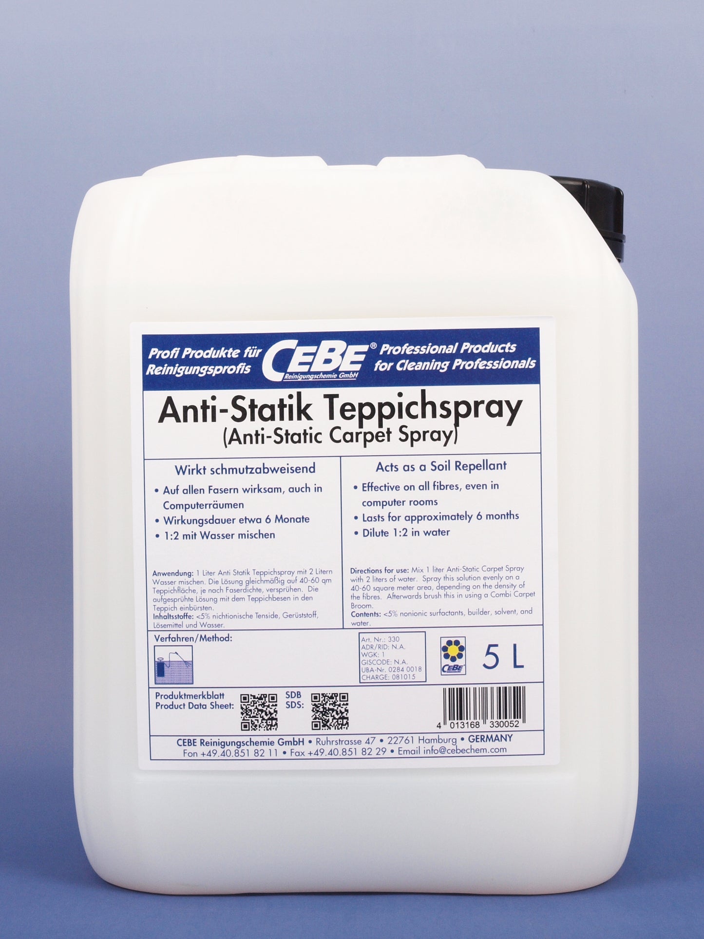 Anti-Statik Teppichspray