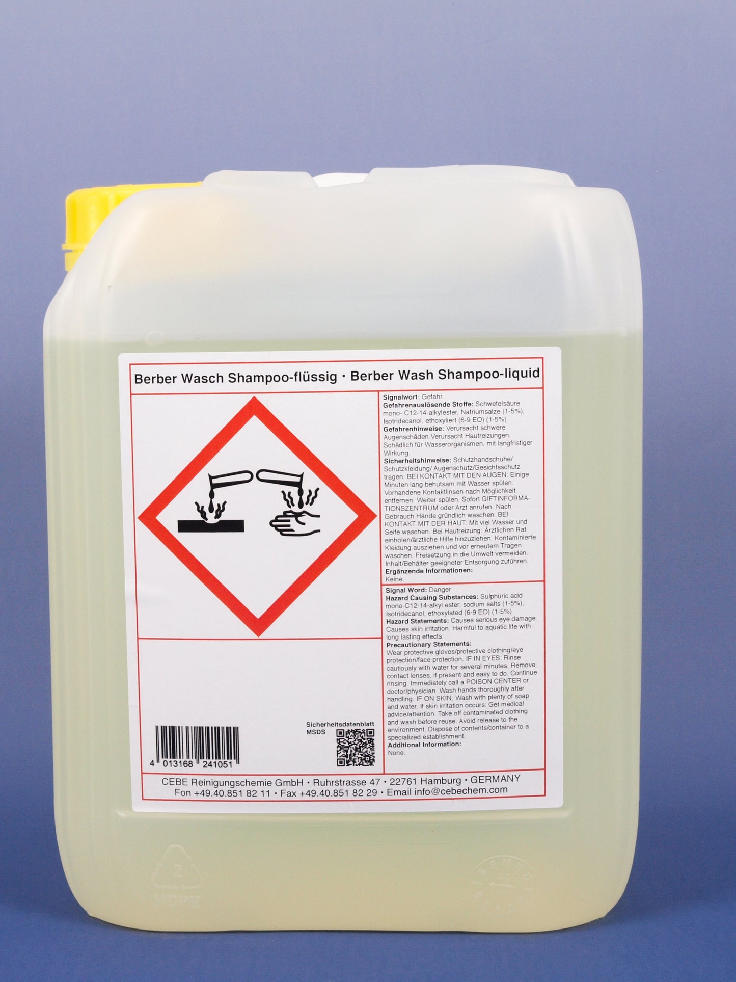 Berber Wasch Shampoo - flüssig