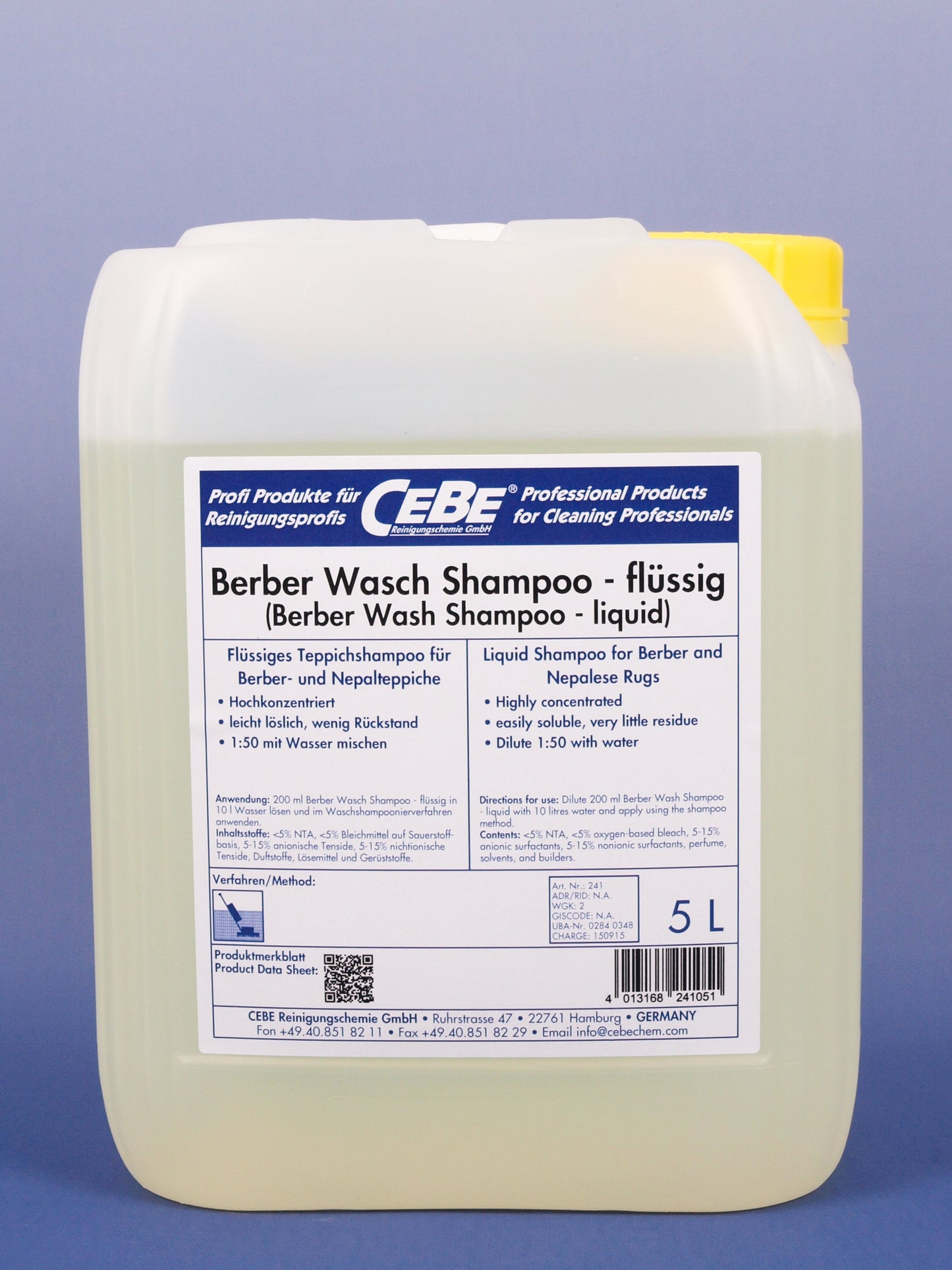 Berber Wasch Shampoo - flüssig