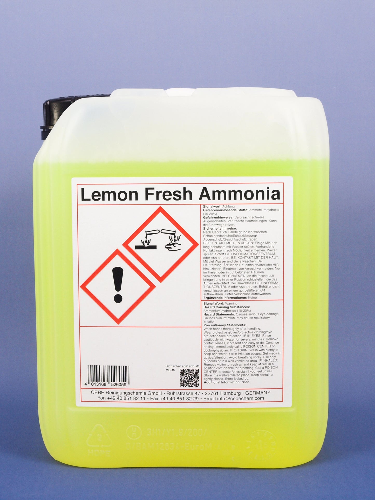 Lemon Fresh Ammonia