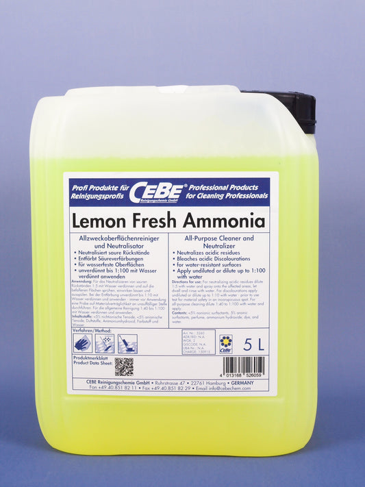 Lemon Fresh Ammonia