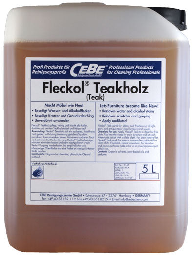 Fleckol Teakholz 5L